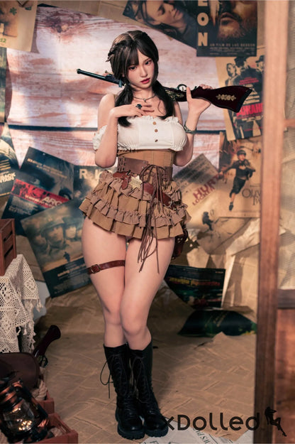 Amane (E-Cup) (162cm) | Black Hair Silicone Japanese Sex Doll | AITIA E-Cup / 162cm / Black Sex Doll