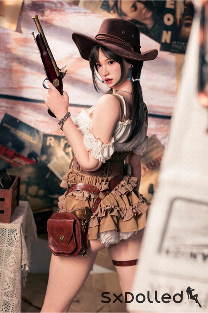 Amane (E-Cup) (162cm) | Black Hair Silicone Japanese Sex Doll | AITIA E-Cup / 162cm / Black Sex Doll