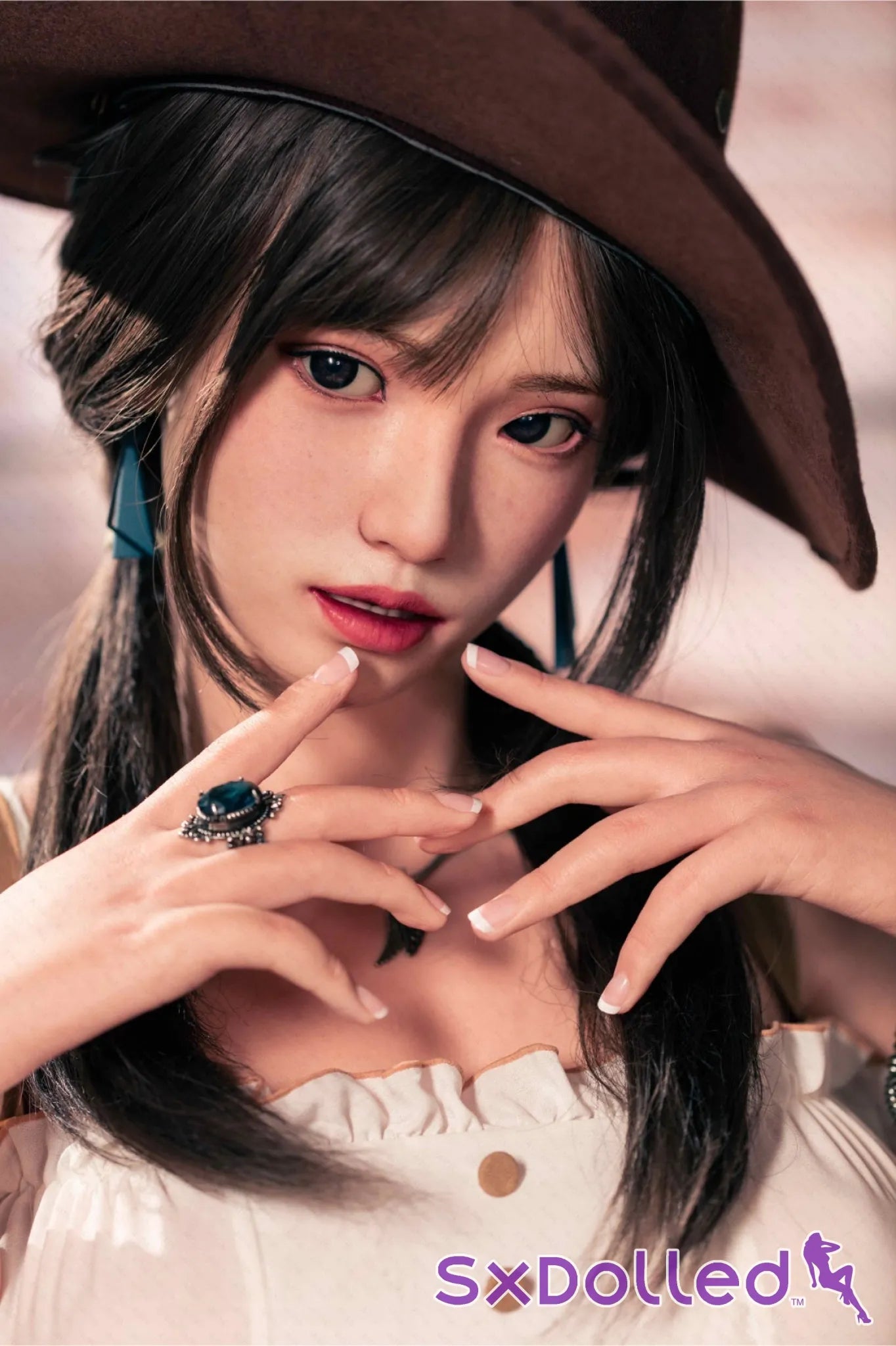 Amane (E-Cup) (162cm) | Black Hair Silicone Japanese Sex Doll | AITIA E-Cup / 162cm / Black Sex Doll