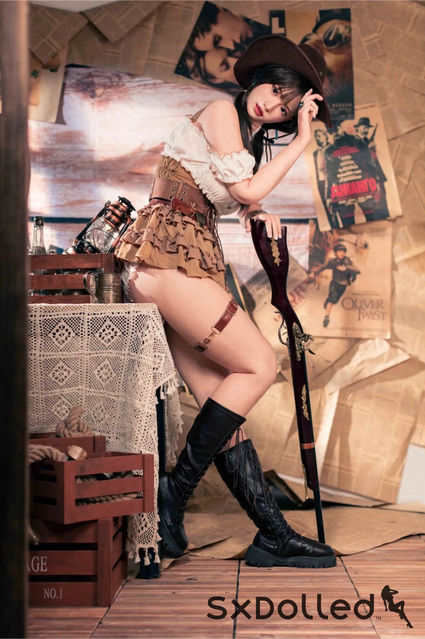 Amane (E-Cup) (162cm) | Black Hair Silicone Japanese Sex Doll | AITIA E-Cup / 162cm / Black Sex Doll