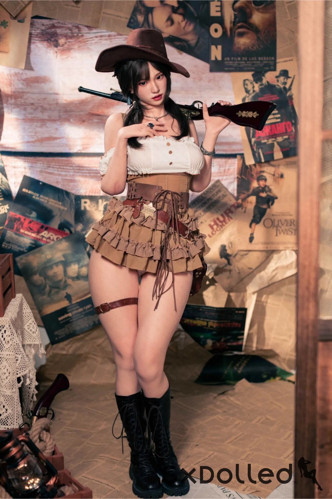 Amane (E-Cup) (162cm) | Black Hair Silicone Japanese Sex Doll | AITIA E-Cup / 162cm / Black Sex Doll