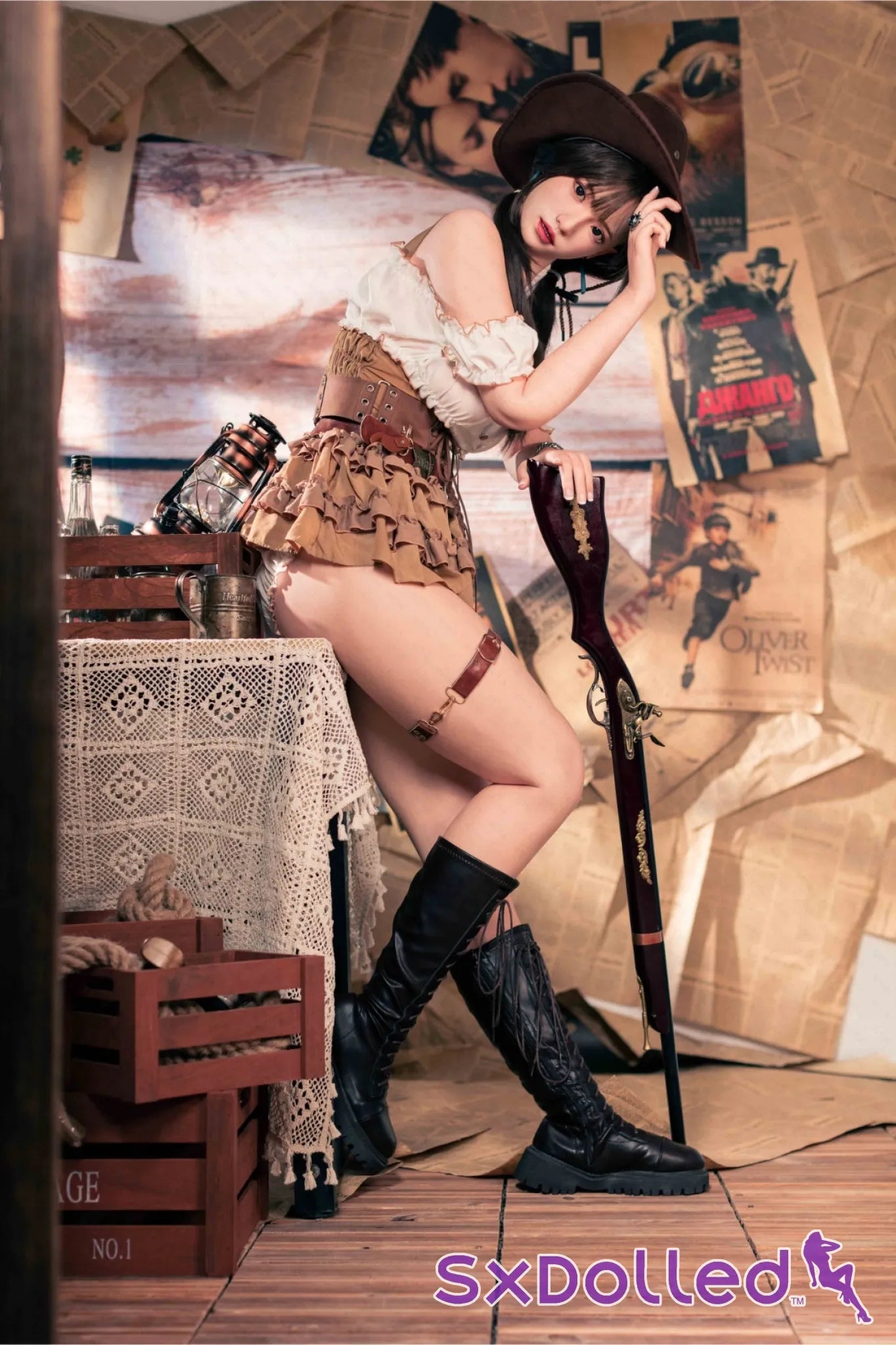 Amane (E-Cup) (162cm) | Black Hair Silicone Japanese Sex Doll | AITIA E-Cup / 162cm / Black Sex Doll