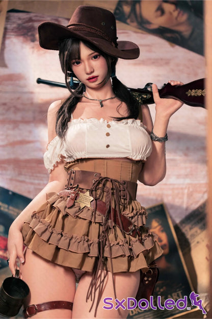 Amane (E-Cup) (162cm) | Black Hair Silicone Japanese Sex Doll | AITIA E-Cup / 162cm / Black Sex Doll