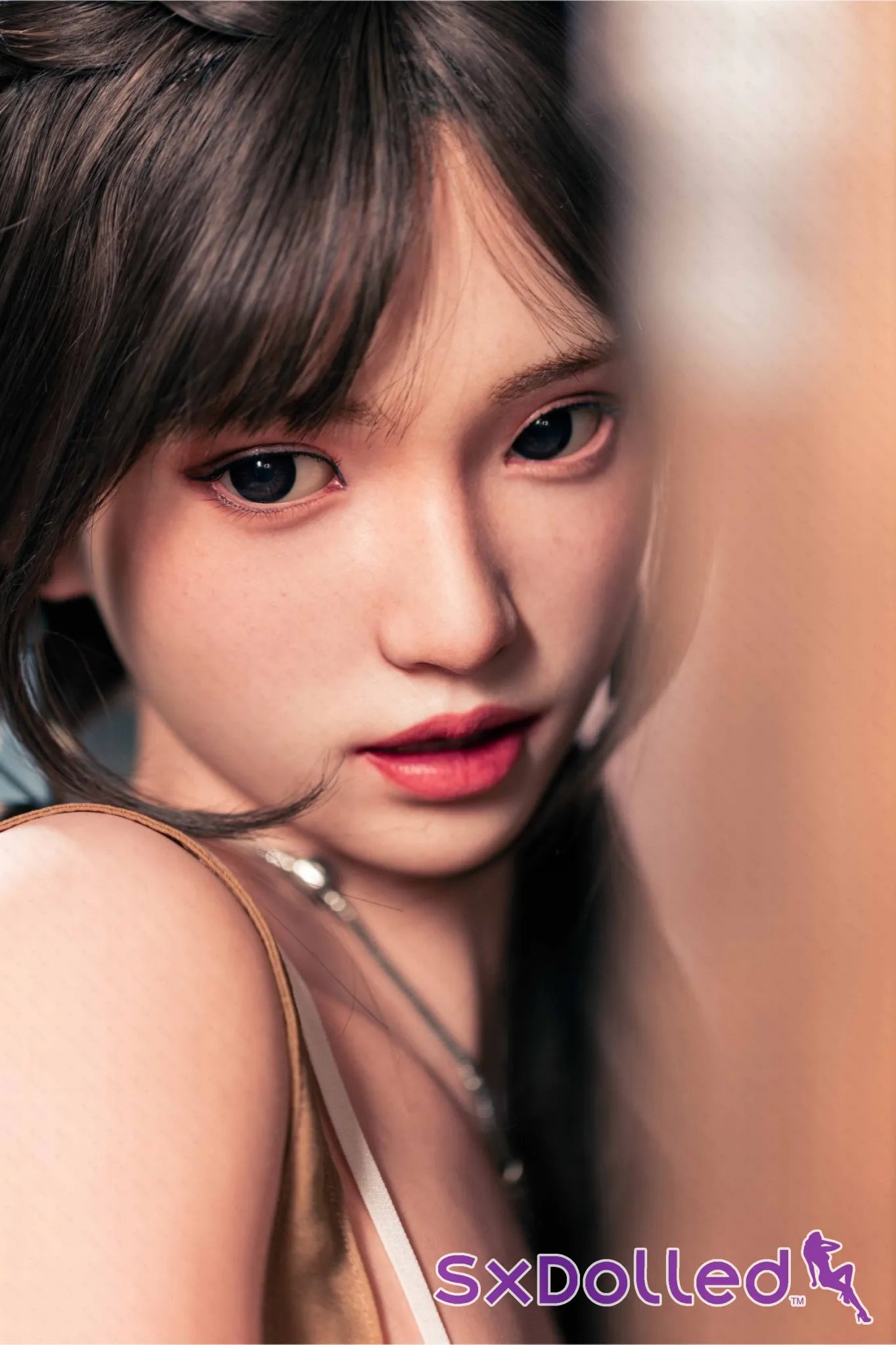 Amane (E-Cup) (162cm) | Black Hair Silicone Japanese Sex Doll | AITIA E-Cup / 162cm / Black Sex Doll