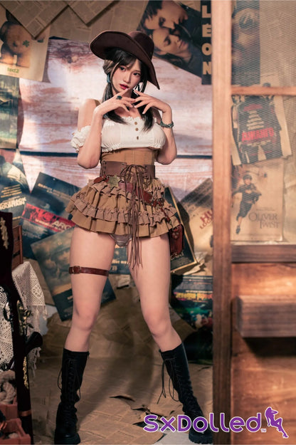 Amane (E-Cup) (162cm) | Black Hair Silicone Japanese Sex Doll | AITIA E-Cup / 162cm / Black Sex Doll