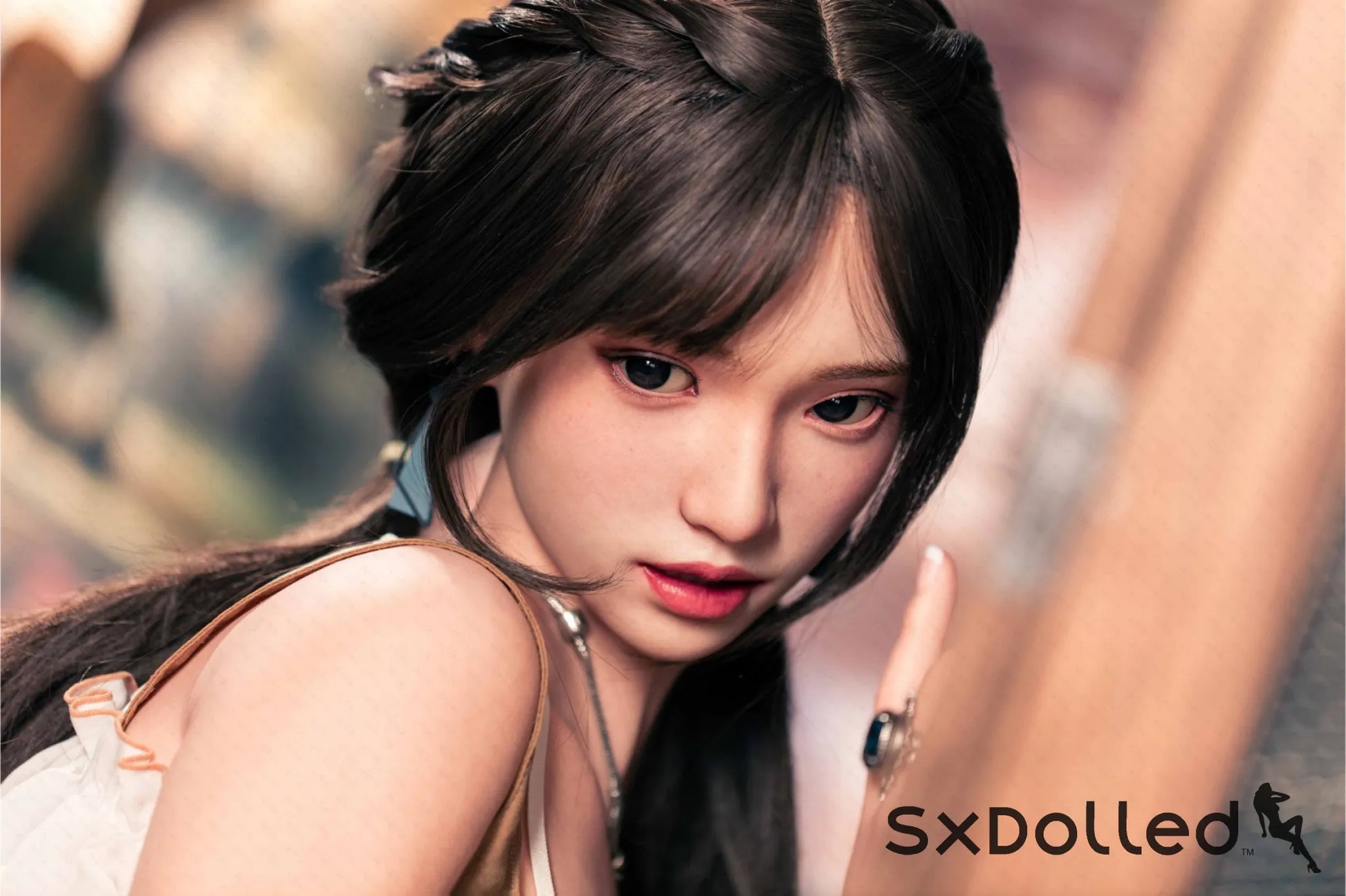 Amane (E-Cup) (162cm) | Black Hair Silicone Japanese Sex Doll | AITIA E-Cup / 162cm / Black Sex Doll