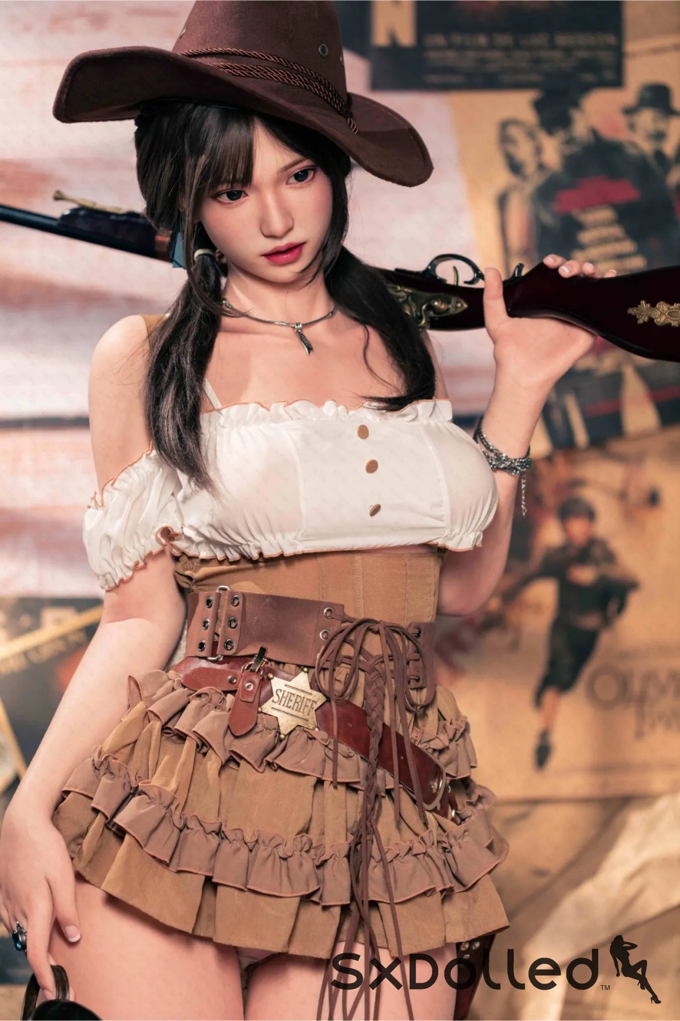 Amane (E-Cup) (162cm) | Black Hair Silicone Japanese Sex Doll | AITIA E-Cup / 162cm / Black Sex Doll