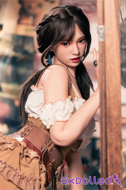 Amane (E-Cup) (162cm) | Black Hair Silicone Japanese Sex Doll | AITIA E-Cup / 162cm / Black Sex Doll