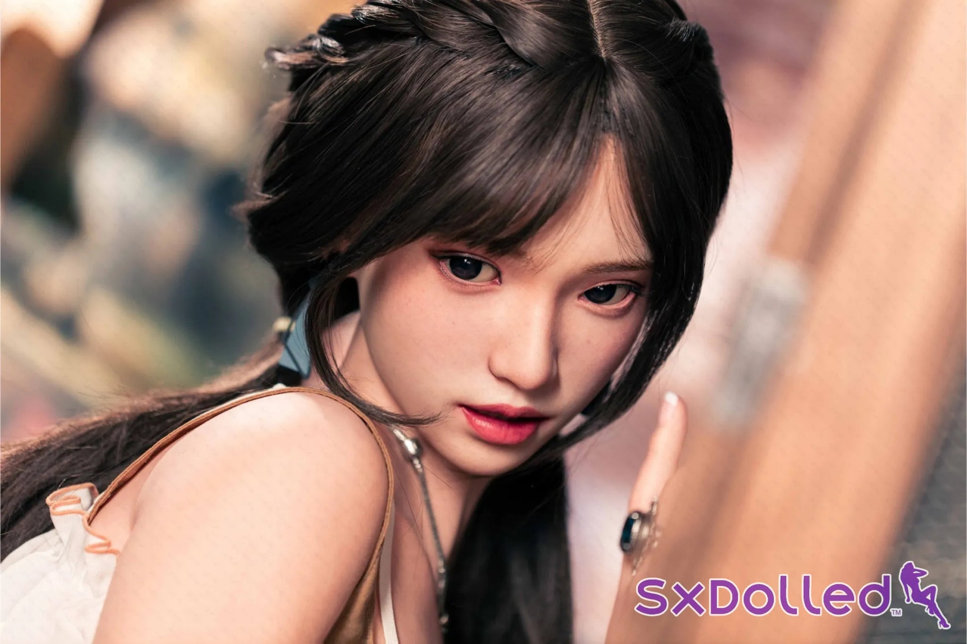 Amane (E-Cup) (162cm) | Black Hair Silicone Japanese Sex Doll | AITIA E-Cup / 162cm / Black Sex Doll