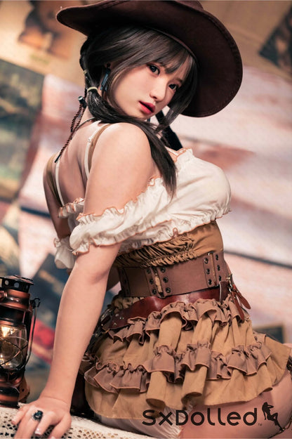 Amane (E-Cup) (162cm) | Black Hair Silicone Japanese Sex Doll | AITIA E-Cup / 162cm / Black Sex Doll