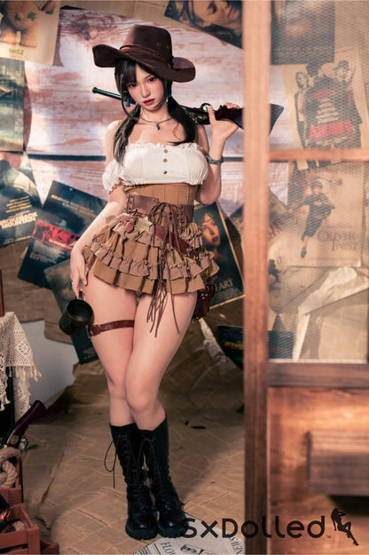 Amane (E-Cup) (162cm) | Black Hair Silicone Japanese Sex Doll | AITIA E-Cup / 162cm / Black Sex Doll