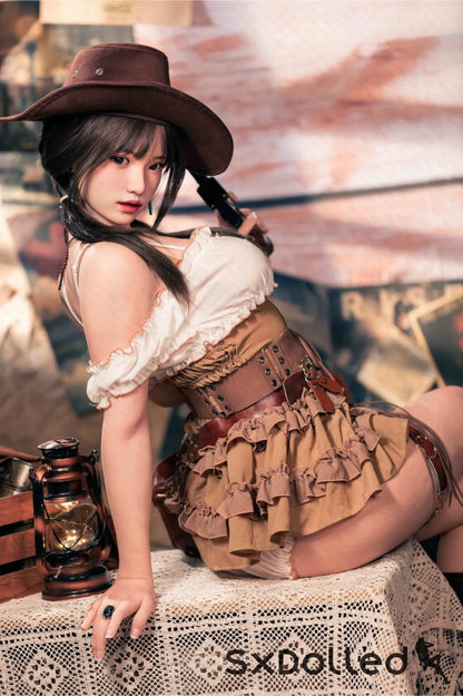 Amane (E-Cup) (162cm) | Black Hair Silicone Japanese Sex Doll | AITIA E-Cup / 162cm / Black Sex Doll