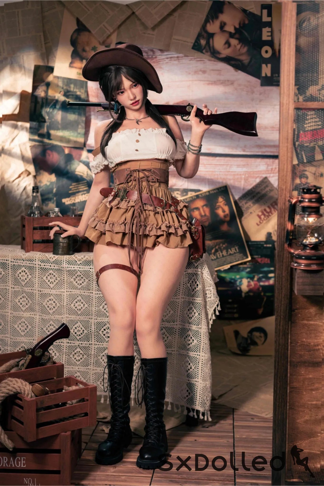 Amane (E-Cup) (162cm) | Black Hair Silicone Japanese Sex Doll | AITIA E-Cup / 162cm / Black Sex Doll