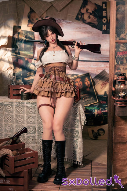 Amane (E-Cup) (162cm) | Black Hair Silicone Japanese Sex Doll | AITIA E-Cup / 162cm / Black Sex Doll