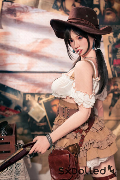 Amane (E-Cup) (162cm) | Black Hair Silicone Japanese Sex Doll | AITIA E-Cup / 162cm / Black Sex Doll