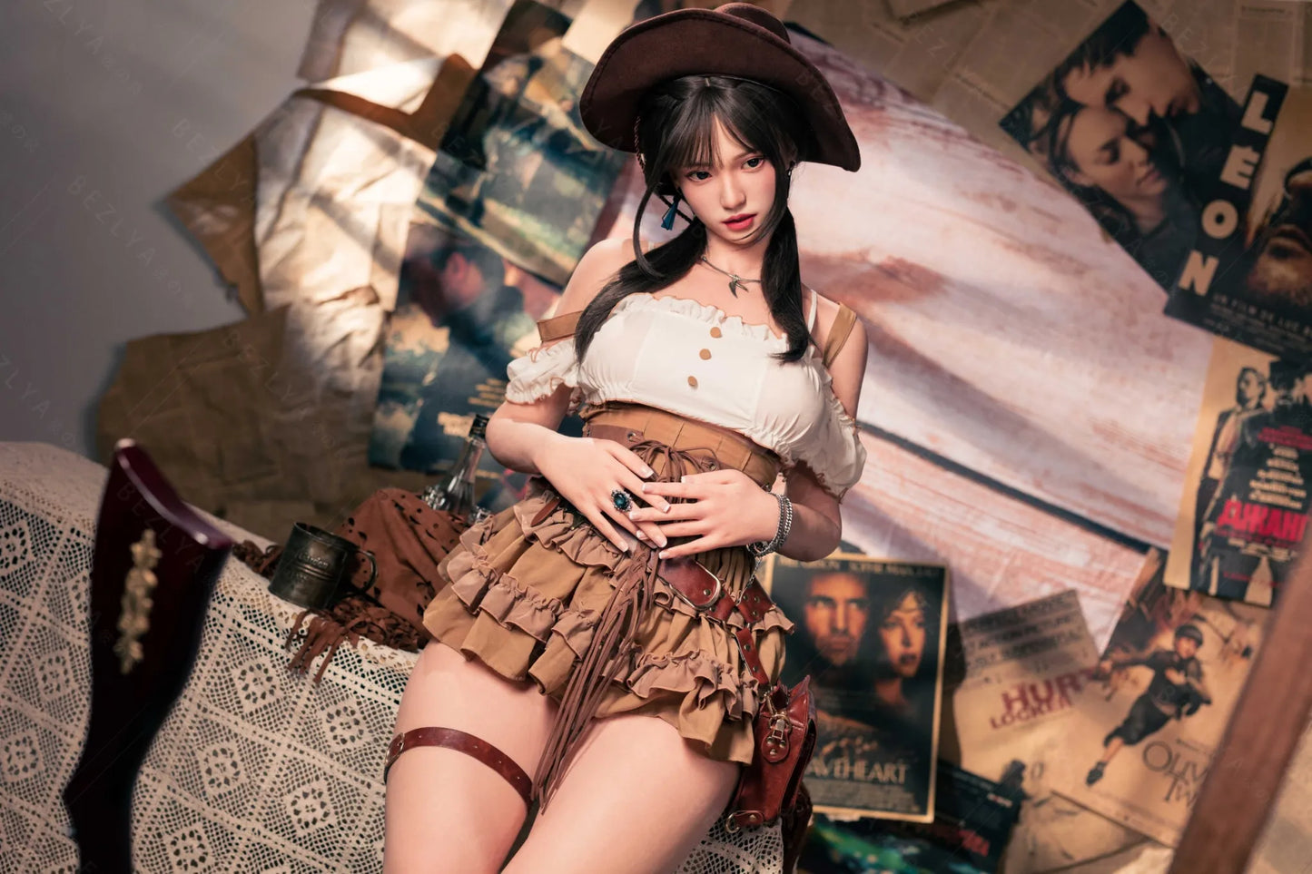 Amane (E-Cup) (162cm) | Sex Doll E-Cup / 162cm / Black Sex Doll
