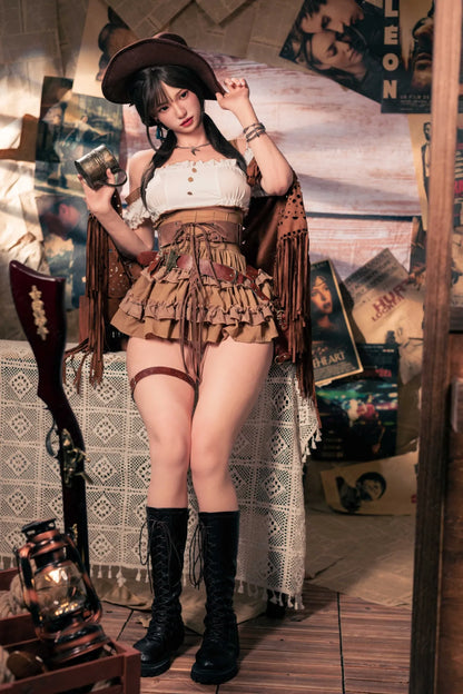 Amane (E-Cup) (162cm) | Sex Doll E-Cup / 162cm / Black Sex Doll