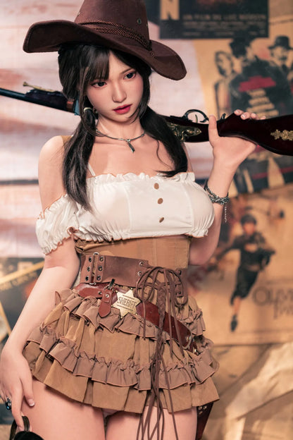 Amane (E-Cup) (162cm) | Sex Doll E-Cup / 162cm / Black Sex Doll
