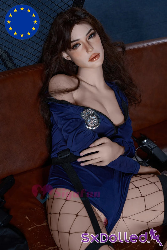 Amani B (E-Cup) (163cm) | Officer US In Stock Sex Doll | Sigafun E-Cup / 163cm / Brunette Sex Doll