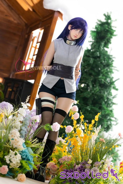 Amy A (A-Cup) (159cm) | Naruto Hinata Cosplay Sex Doll | Funwest Doll A-Cup / 159cm / Purple Sex Doll