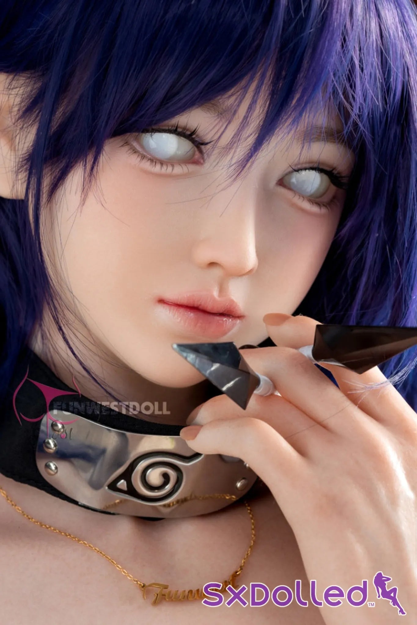 Amy A (A-Cup) (159cm) | Naruto Hinata Cosplay Sex Doll | Funwest Doll A-Cup / 159cm / Purple Sex Doll