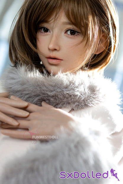 Amy D (G-Cup) (157cm) | Curvy Busty Thick Sex Doll | Funwest Doll G-Cup / 157cm / Brunette Sex Doll