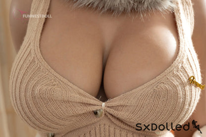 Amy D (G-Cup) (157cm) | Curvy Busty Thick Sex Doll | Funwest Doll G-Cup / 157cm / Brunette Sex Doll