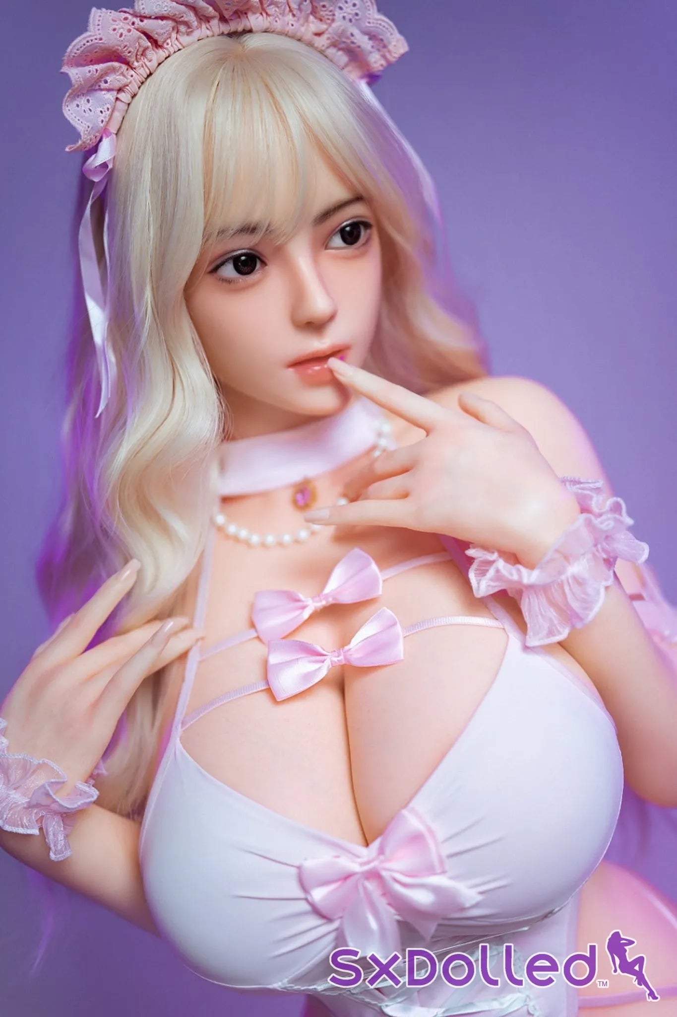 Angela B (N-Cup) (170cm) | Huge Breasts Blonde Sex Doll | HR Doll - N-Cup / 170cm / Blonde - Sex Doll