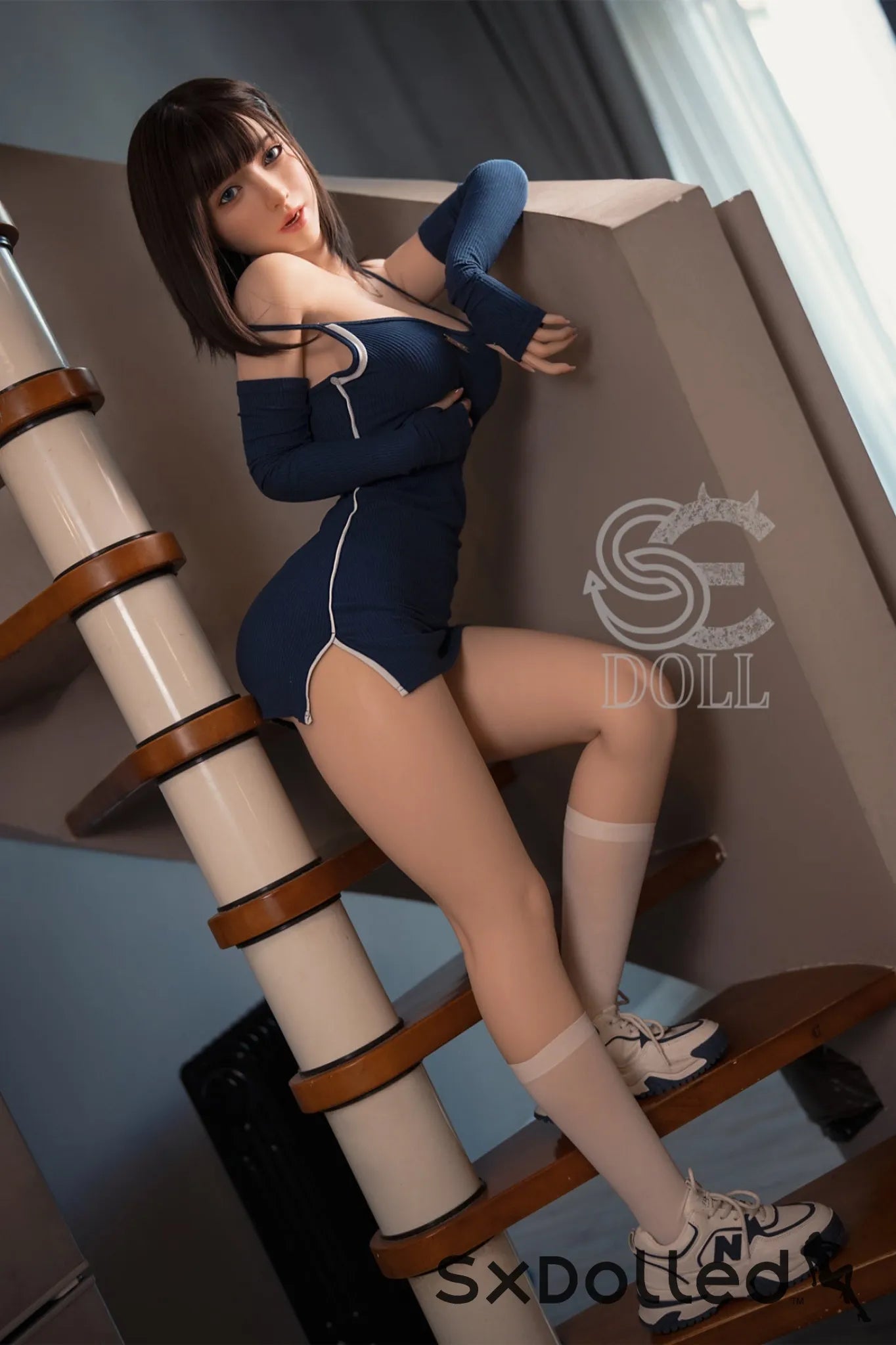 Annika.G (E Cup) (161cm) | Short Brunette Hair Sex Doll | SE Doll E Cup / 161cm / Brunette Sex Doll
