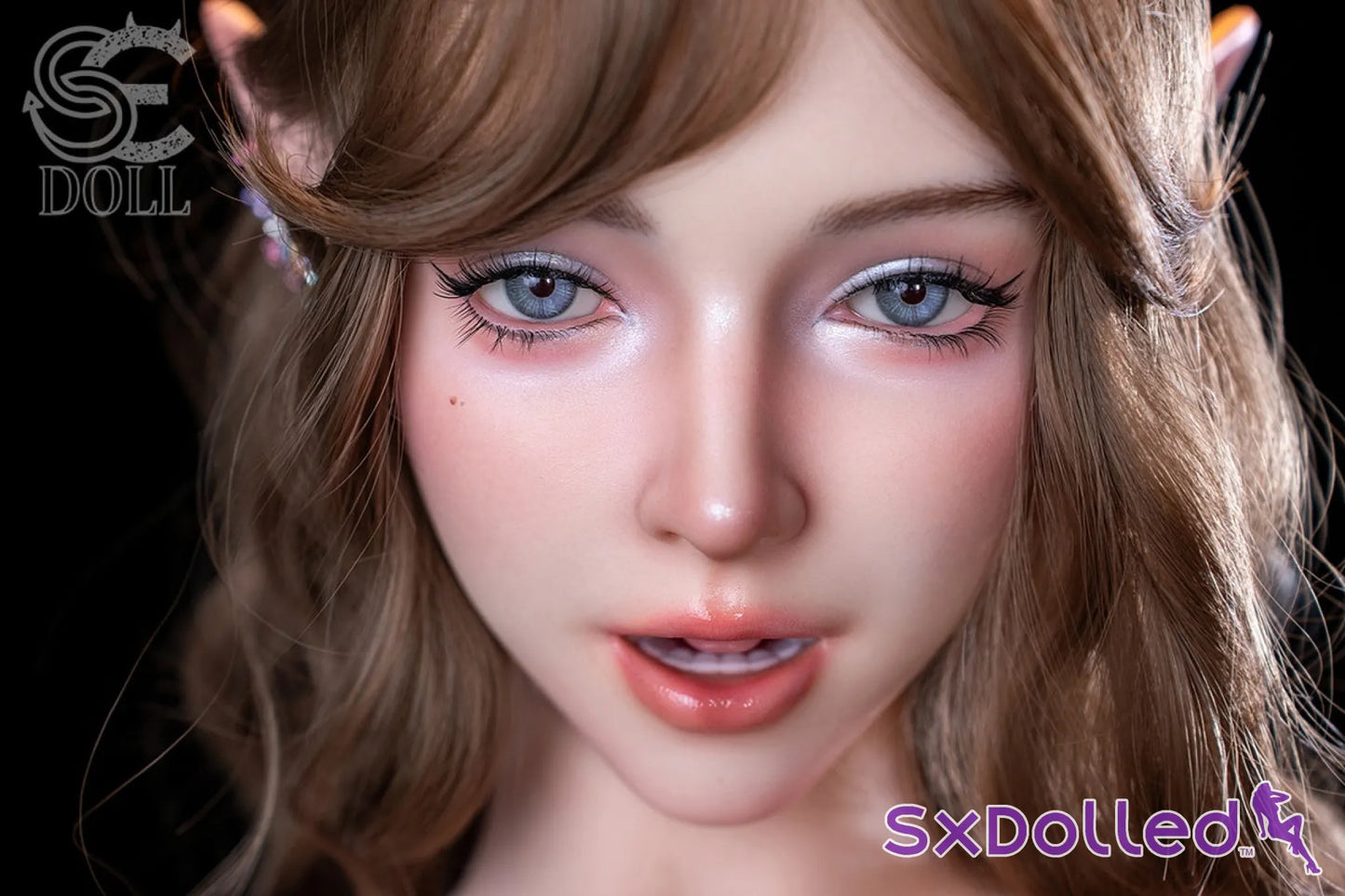 Annika.L (I-Cup) (157cm) | Mystical Thick Artist Elf Sex Doll | SE Doll - I-Cup / 157cm / Brunette - Sex Doll