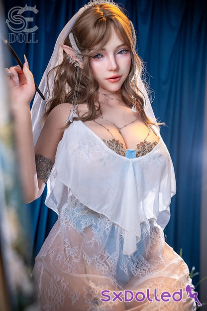 Annika.L (I-Cup) (157cm) | Mystical Thick Artist Elf Sex Doll | SE Doll - I-Cup / 157cm / Brunette - Sex Doll