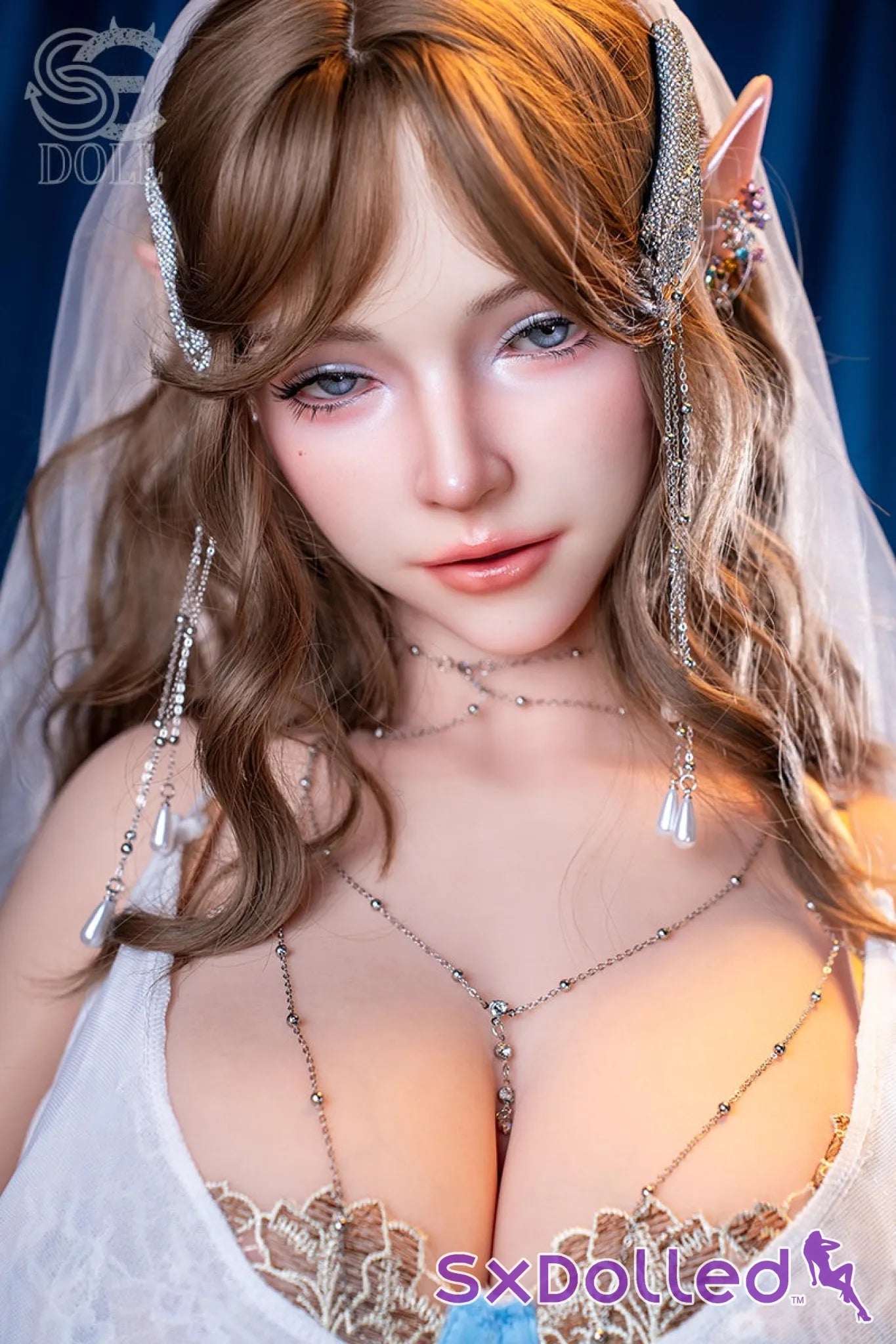 Annika.L (I-Cup) (157cm) | Mystical Thick Artist Elf Sex Doll | SE Doll - I-Cup / 157cm / Brunette - Sex Doll