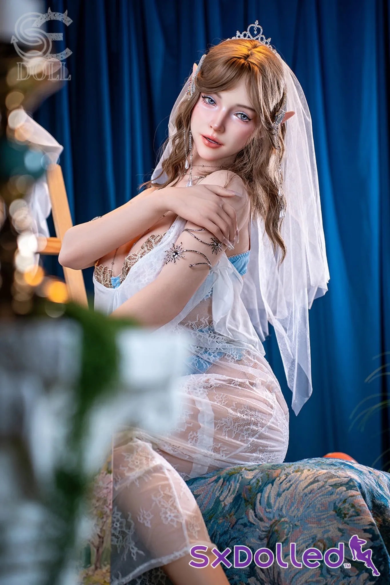 Annika.L (I-Cup) (157cm) | Mystical Thick Artist Elf Sex Doll | SE Doll - I-Cup / 157cm / Brunette - Sex Doll