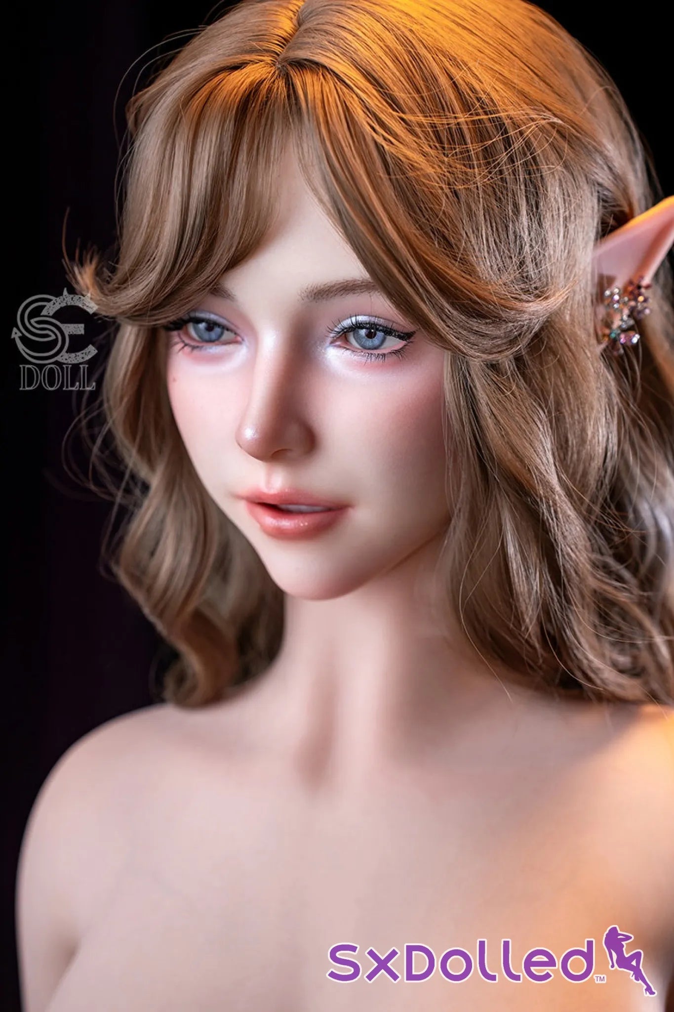 Annika.L (I-Cup) (157cm) | Mystical Thick Artist Elf Sex Doll | SE Doll - I-Cup / 157cm / Brunette - Sex Doll