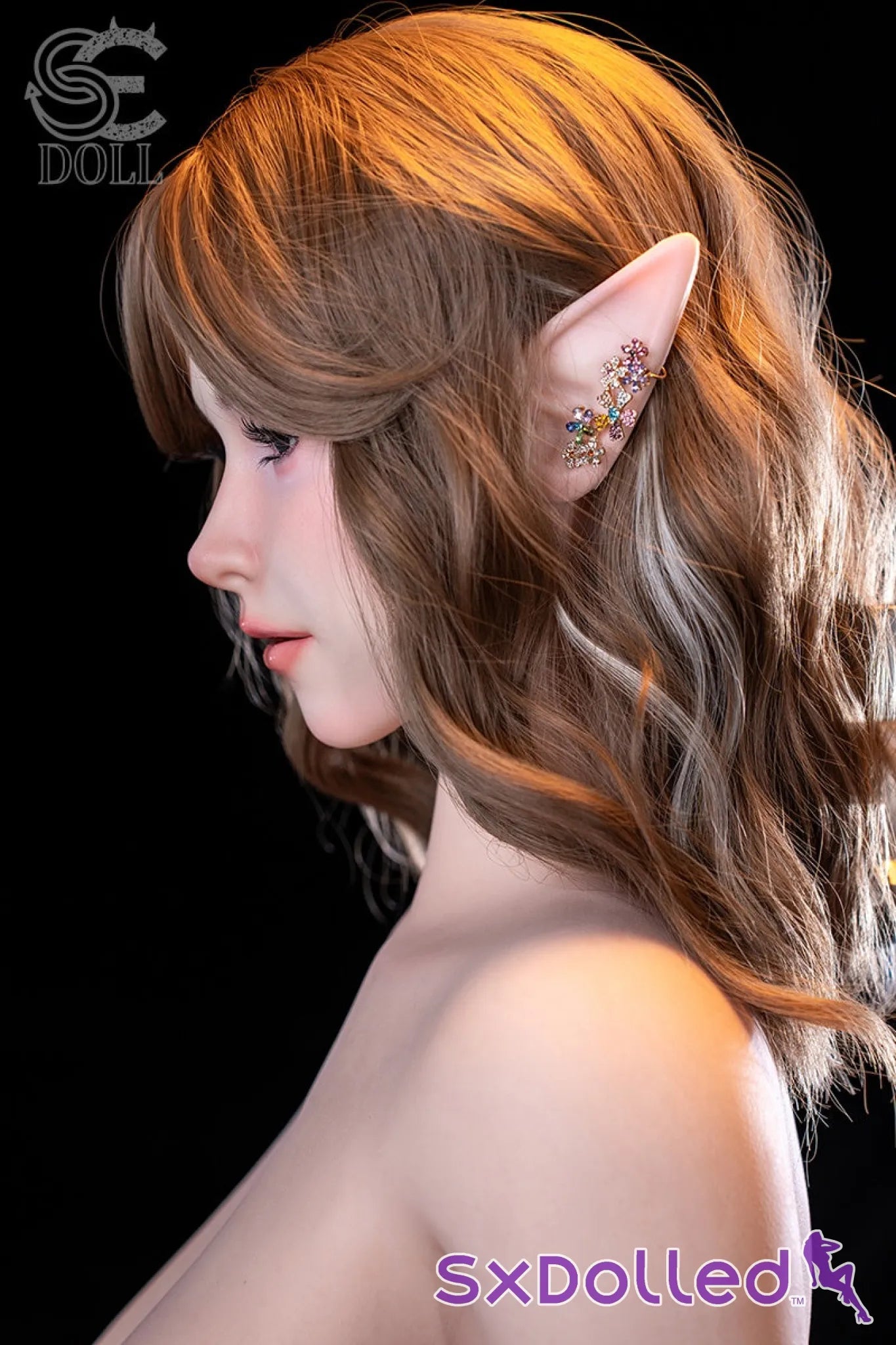 Annika.L (I-Cup) (157cm) | Mystical Thick Artist Elf Sex Doll | SE Doll - I-Cup / 157cm / Brunette - Sex Doll
