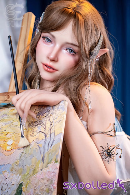 Annika.L (I-Cup) (157cm) | Mystical Thick Artist Elf Sex Doll | SE Doll - I-Cup / 157cm / Brunette - Sex Doll