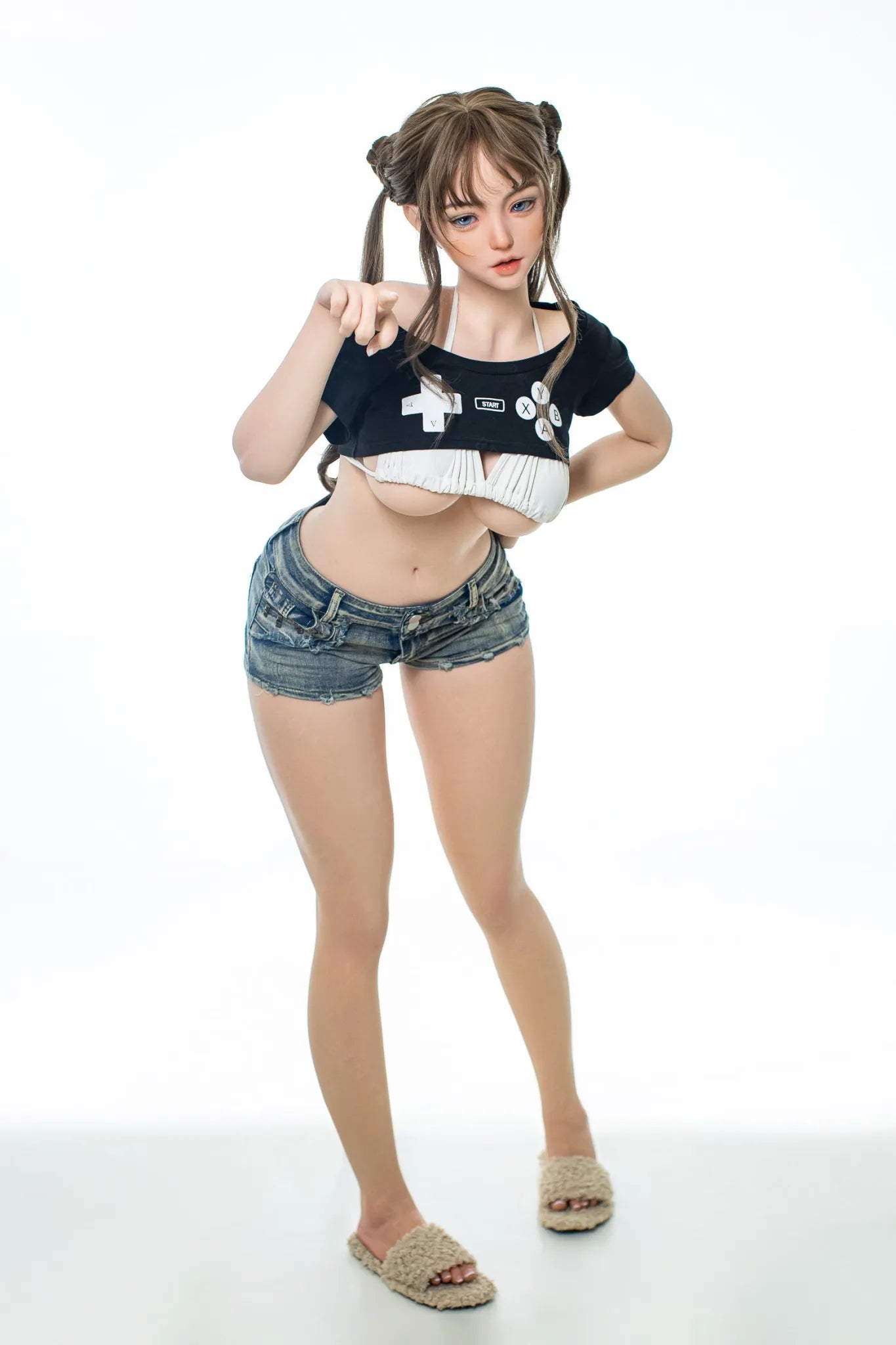 Anzu (K-Cup) (155cm) | Sex Doll K-Cup / 155cm / Brunette Sex Doll