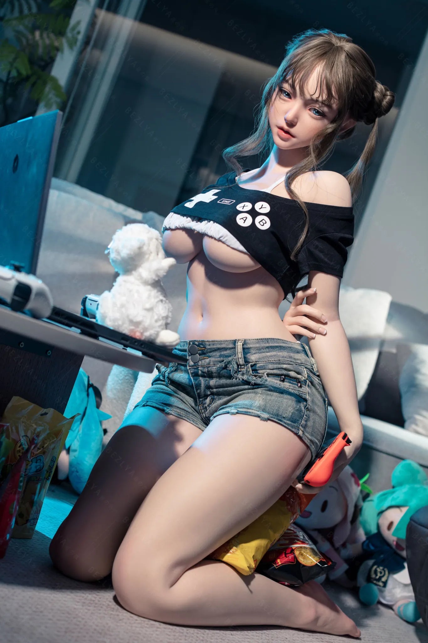 Anzu (K-Cup) (155cm) | Sex Doll K-Cup / 155cm / Brunette Sex Doll