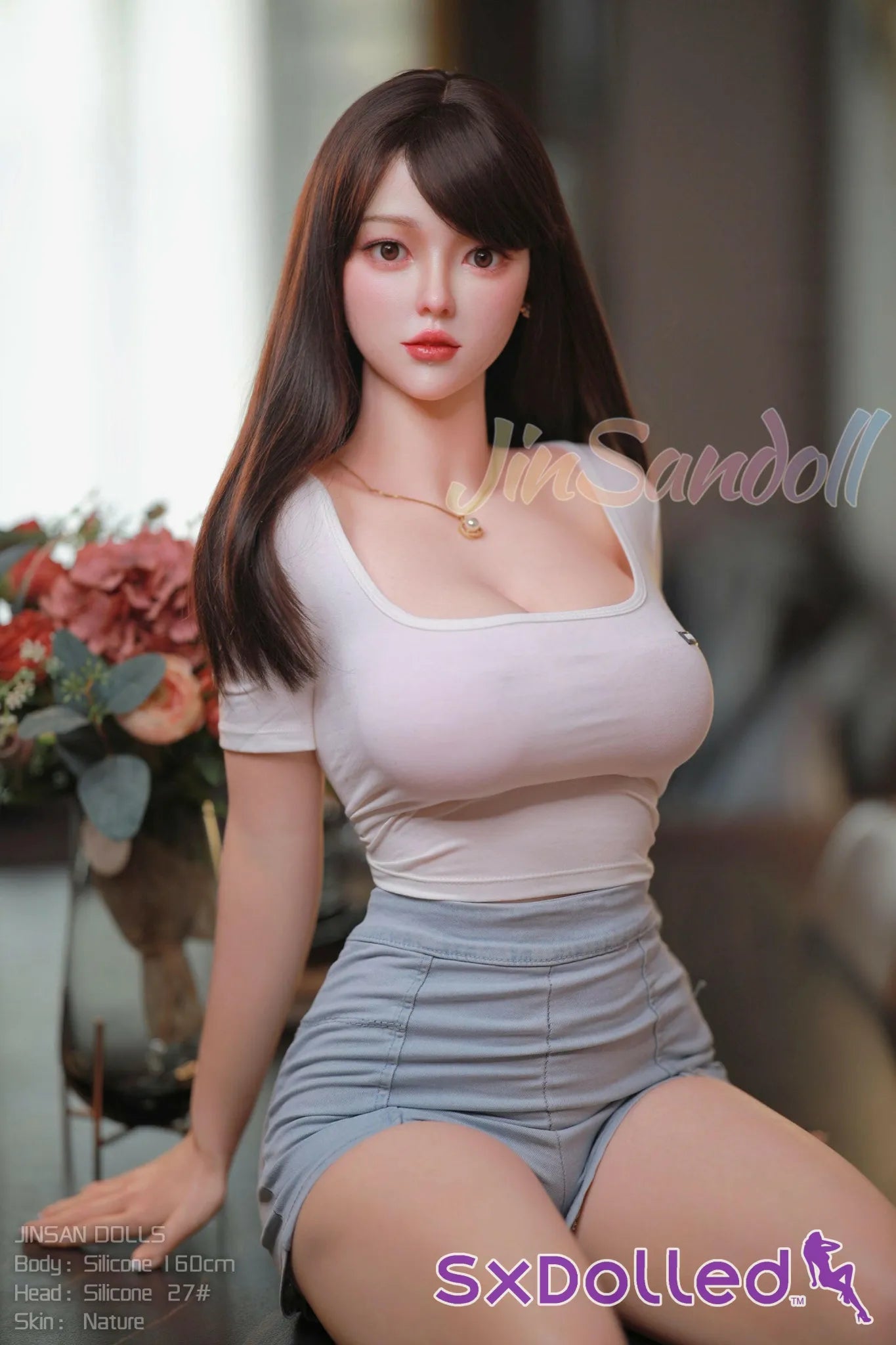 April (G-Cup) (160cm) | Sex Doll | Jinsan Doll | SxDolled.