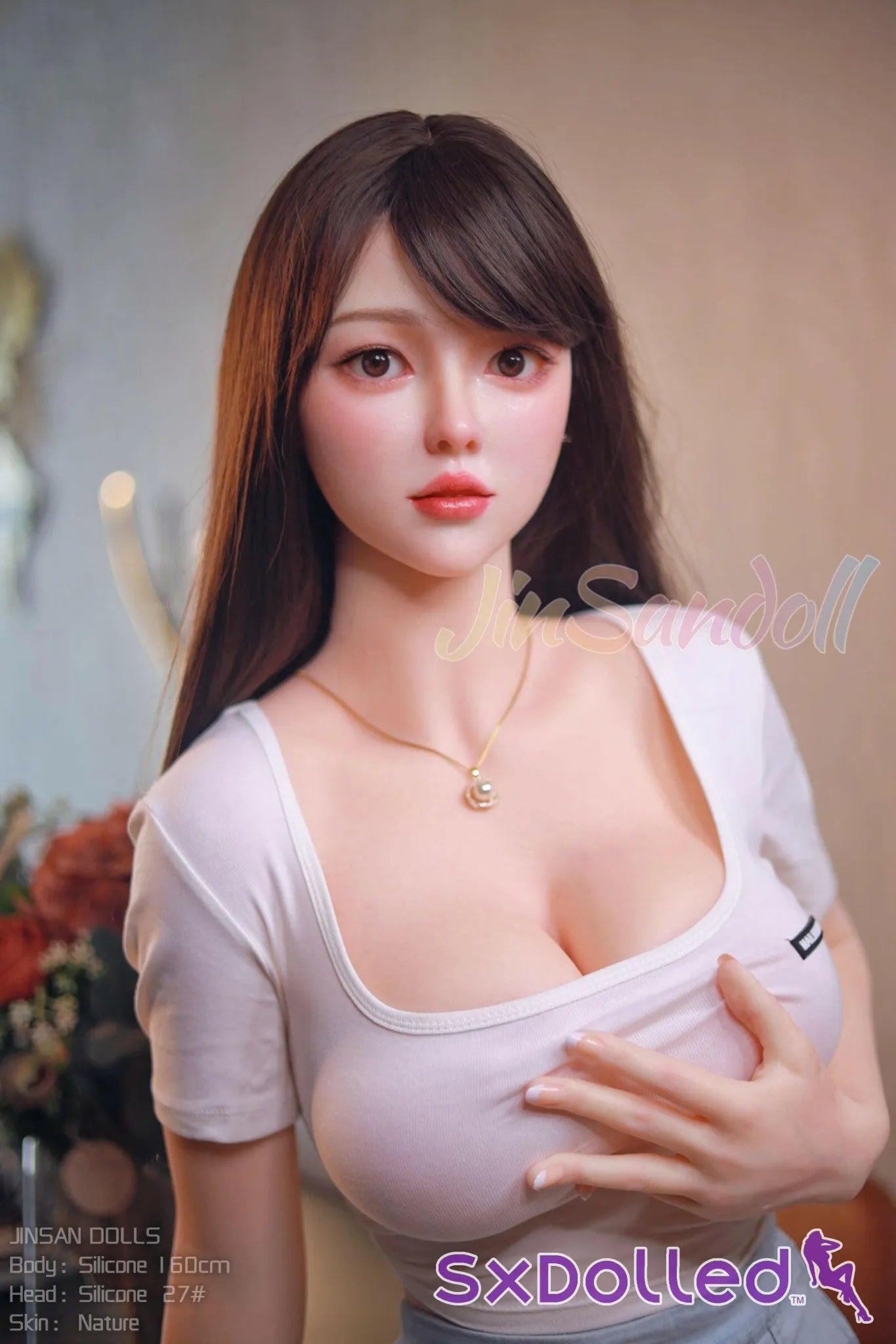 April (G-Cup) (160cm) | Sex Doll | Jinsan Doll | SxDolled.