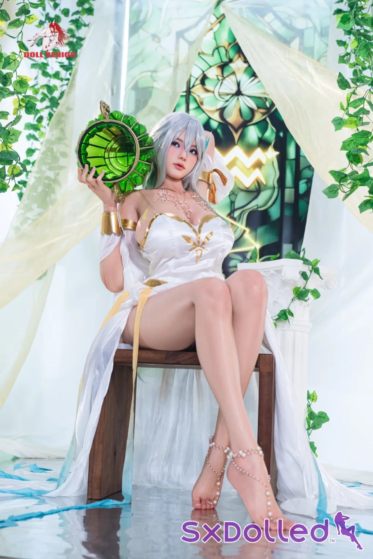 Aquarius A (I-Cup) (175cm) | Celestial Aquarius Beauty Sex Doll | Doll Senior - I-Cup / 170cm / Blue - Sex Doll