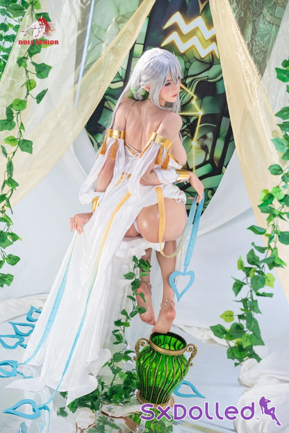 Aquarius A (I-Cup) (175cm) | Celestial Aquarius Beauty Sex Doll | Doll Senior - I-Cup / 170cm / Blue - Sex Doll