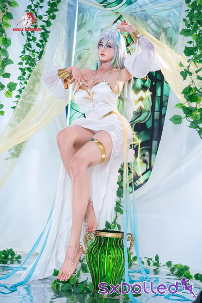 Aquarius A (I-Cup) (175cm) | Celestial Aquarius Beauty Sex Doll | Doll Senior - I-Cup / 170cm / Blue - Sex Doll