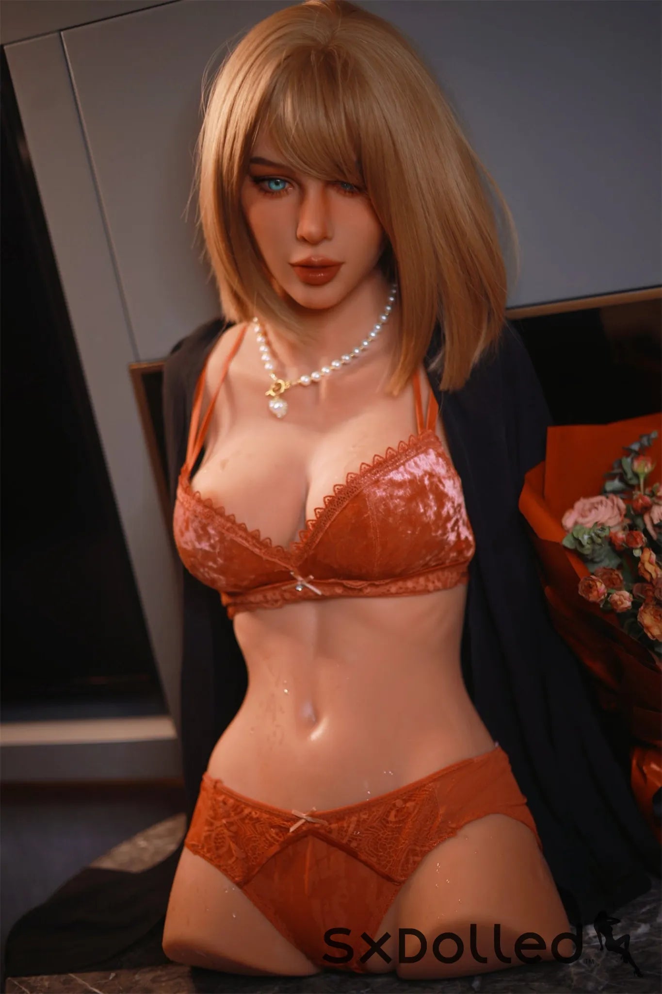 Aretha (C-Cup) (87cm) | Sex Doll Torso | Fire Doll | SxDolled.