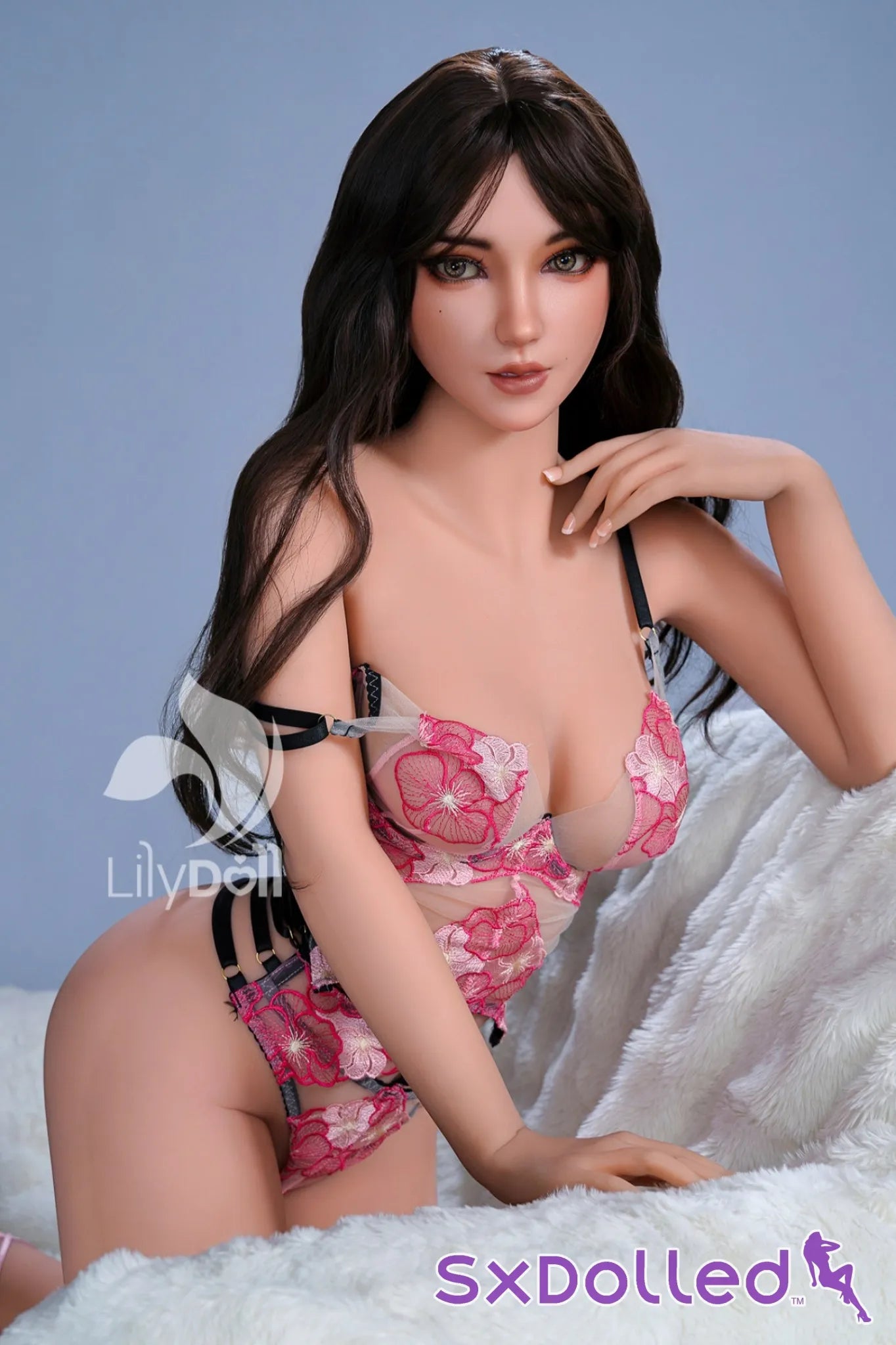 Aria C (D-Cup) (158cm) | Tanned Happy Latina Sex Doll | Lily Doll D-Cup / 158cm / Brunette Sex Doll