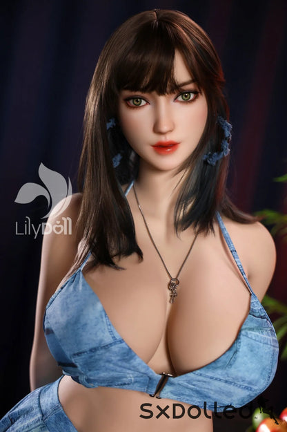 Aria E (K-Cup) (157cm) | Big Breasts Thick Sex Doll | Lily Doll K-Cup / 157cm / Brunette Sex Doll