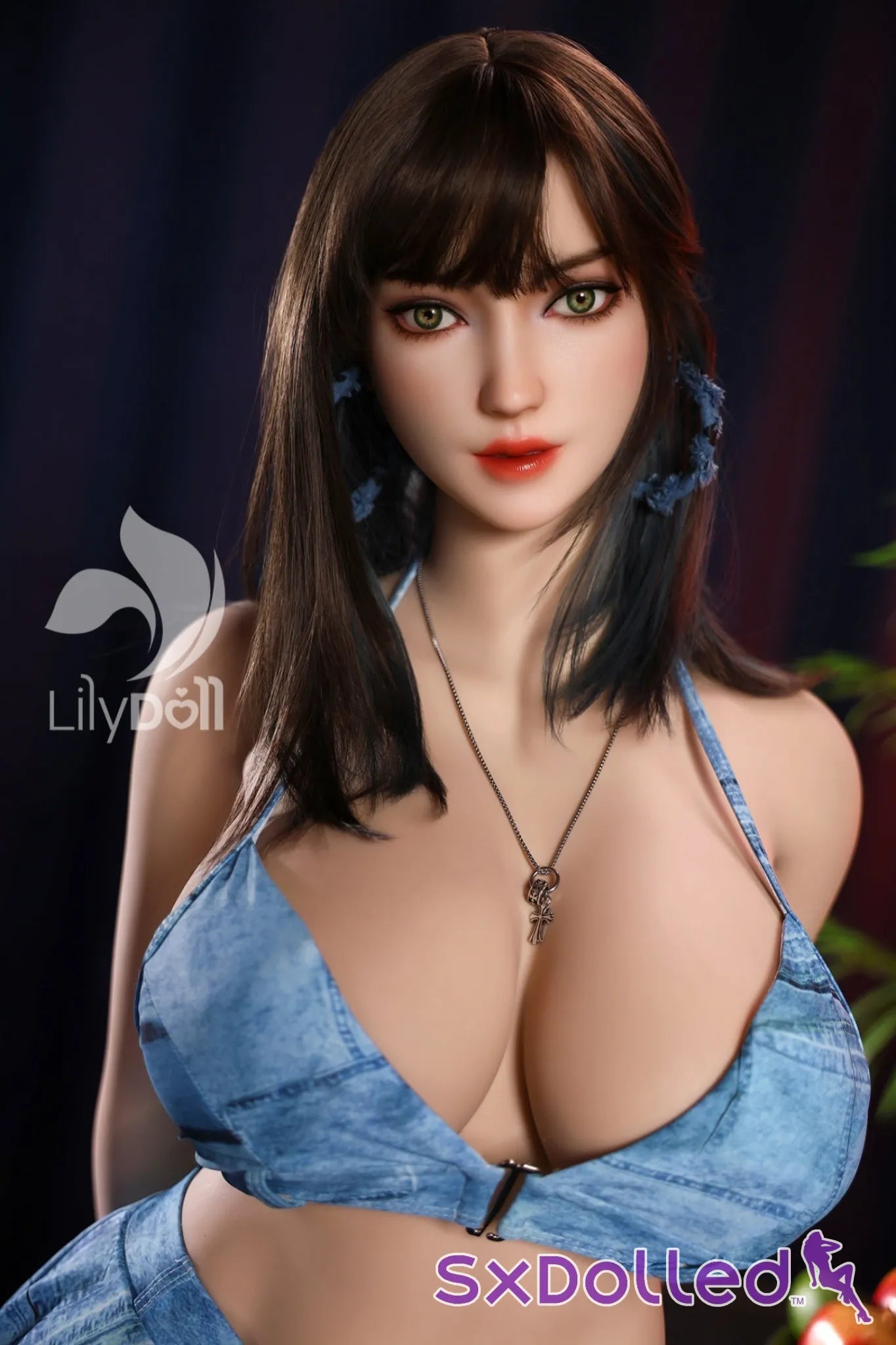 Aria E (K-Cup) (157cm) | Big Breasts Thick Sex Doll | Lily Doll K-Cup / 157cm / Brunette Sex Doll