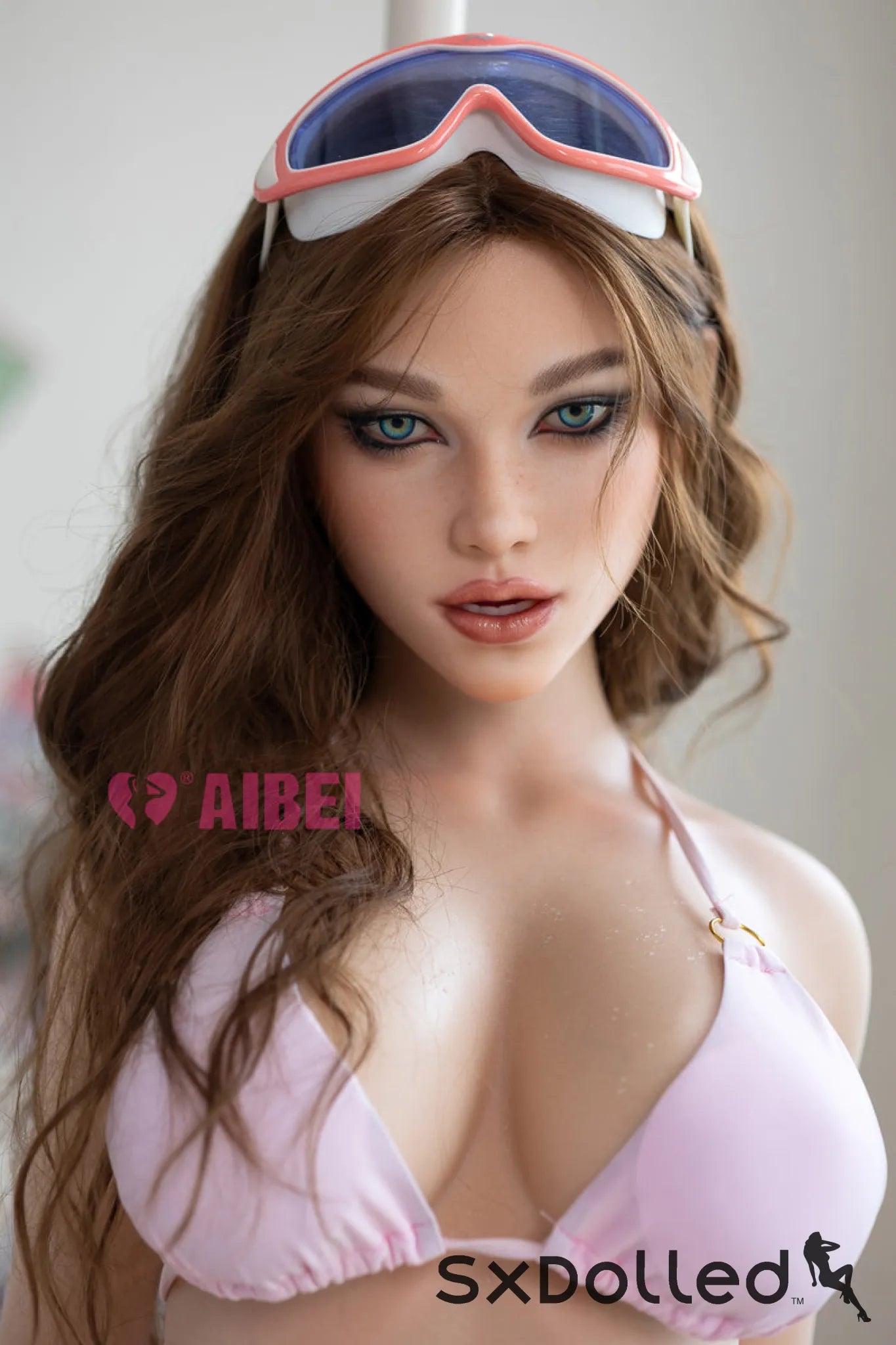 Aria F (F-Cup) (158cm) | Pear Caucasian Sex Doll | Aibei Doll F-Cup / 158cm / Brunette Sex Doll