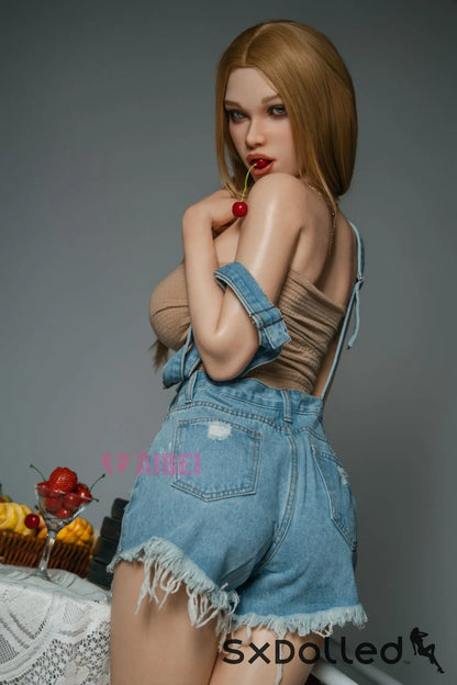 Aria G (F-Cup) (158cm) | Blonde Caucasian Sex Doll | Aibei Doll F-Cup / 158cm / Blonde Sex Doll
