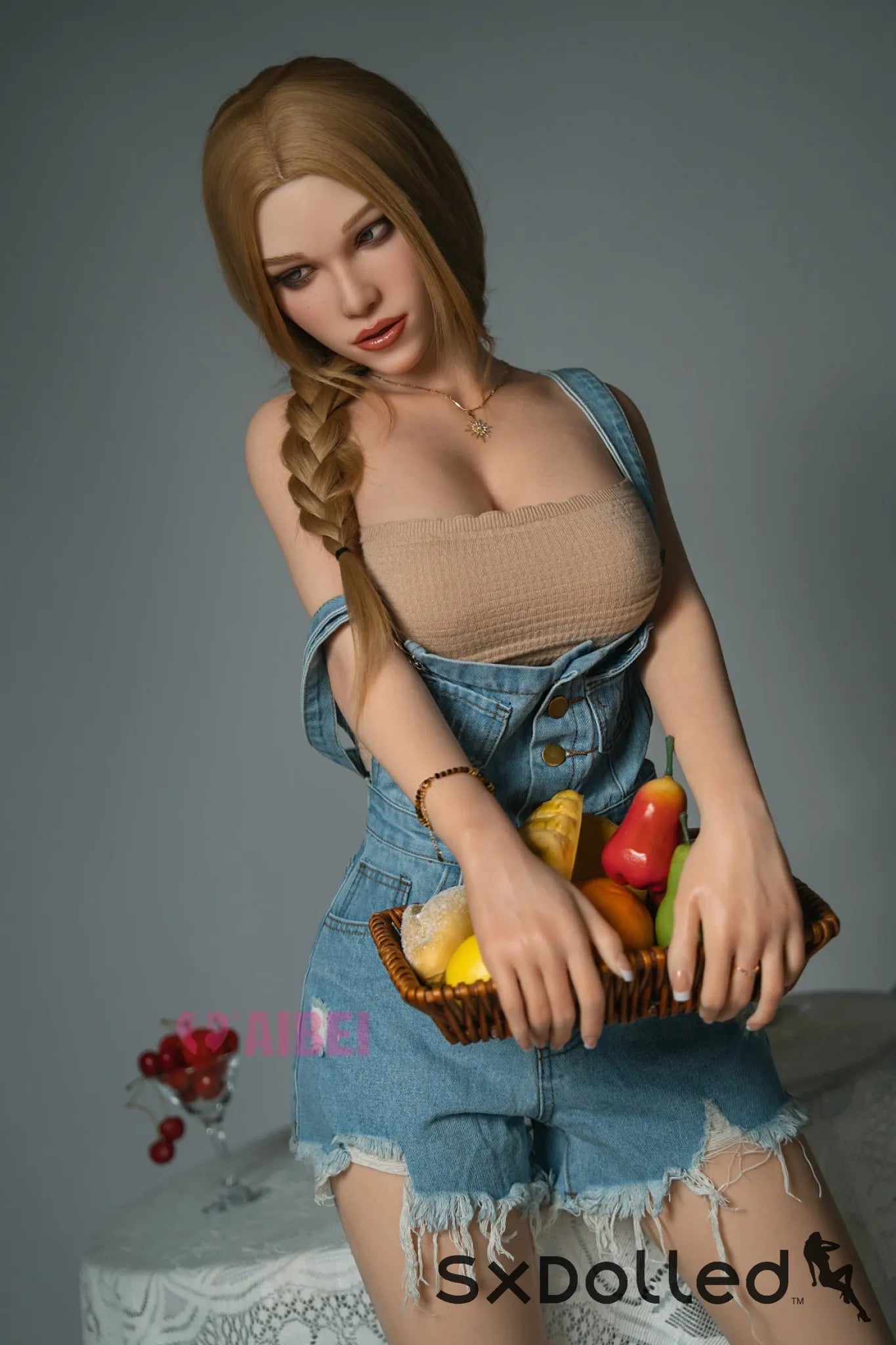 Aria G (F-Cup) (158cm) | Blonde Caucasian Sex Doll | Aibei Doll F-Cup / 158cm / Blonde Sex Doll